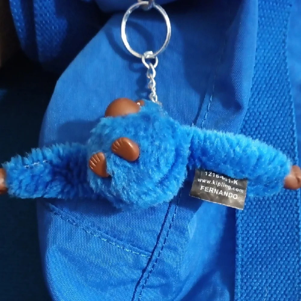 Kipling Vibrant Blue Tote Bag - Picture 14 of 16